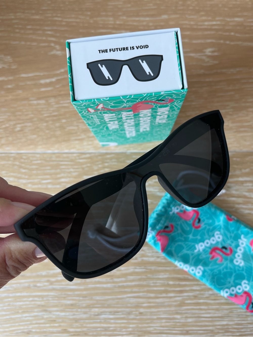 goodr Future is Void sunglasses NIB